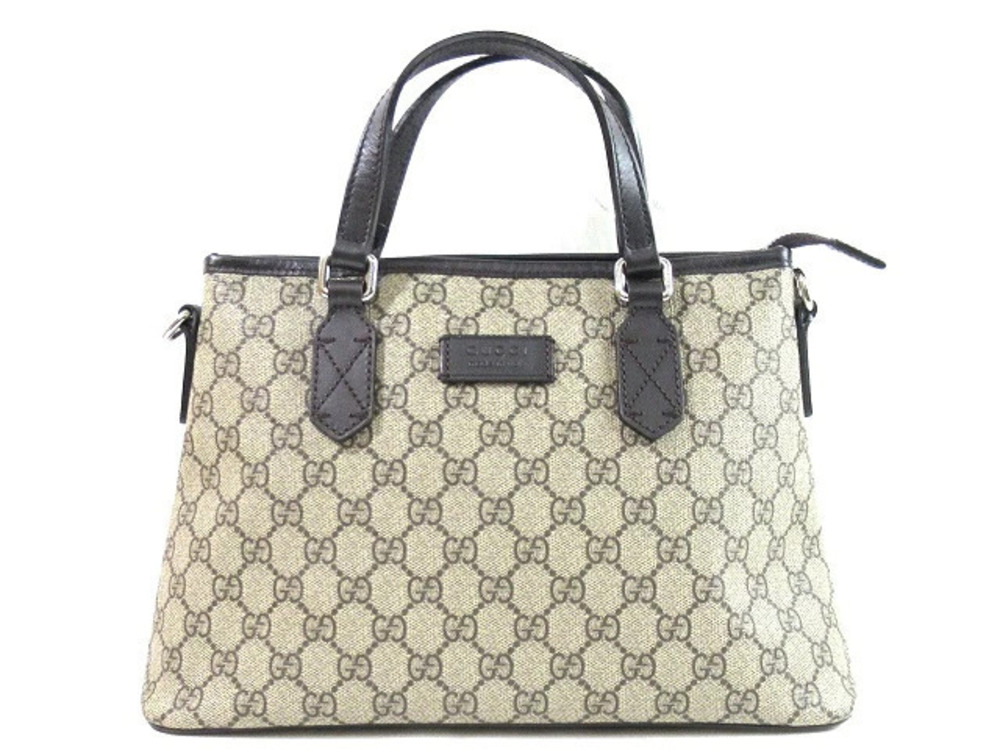 Gucci Bag Shoulder Canvas Calfskin